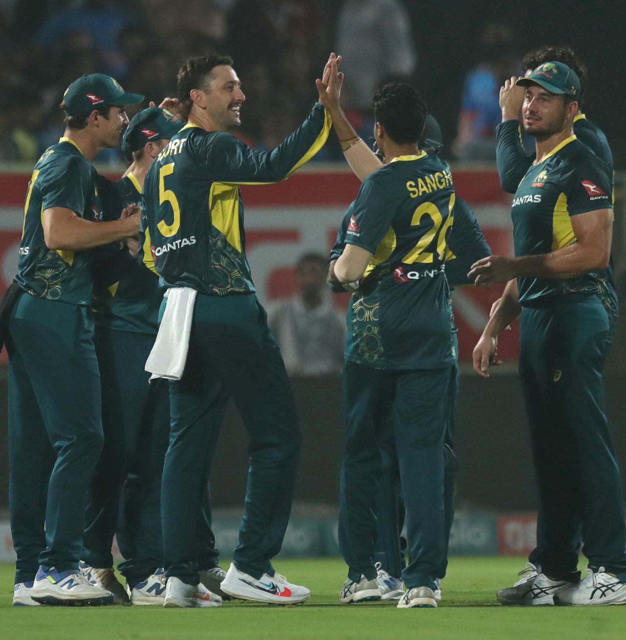 Matthew Short got rid of a rampaging Yashasvi Jaiswal, India vs Australia, 1st men's T20I, Visakhapatnam, November 23, 2023