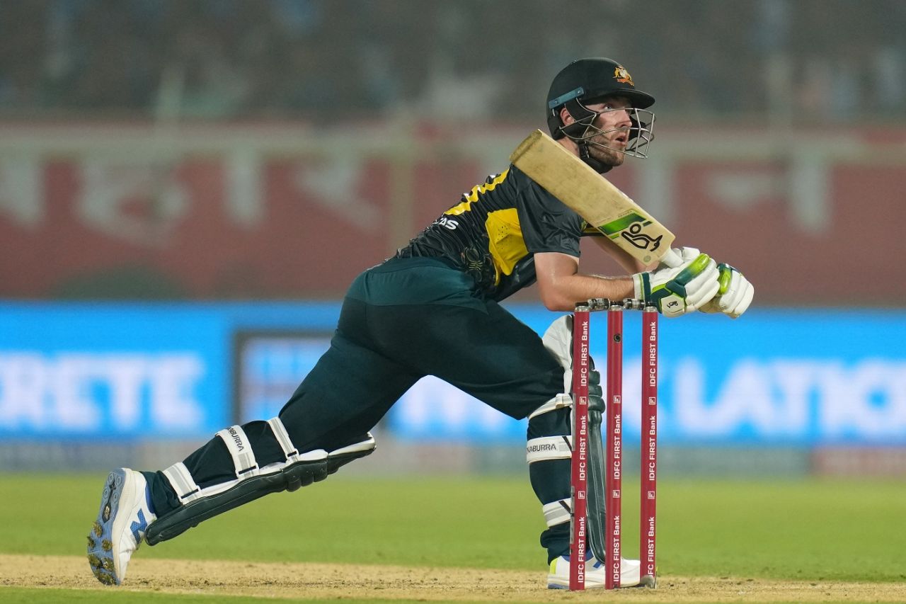 Josh Inglis shows his inventive side, India vs Australia, 1st men's T20I, Visakhapatnam, November 23, 2023