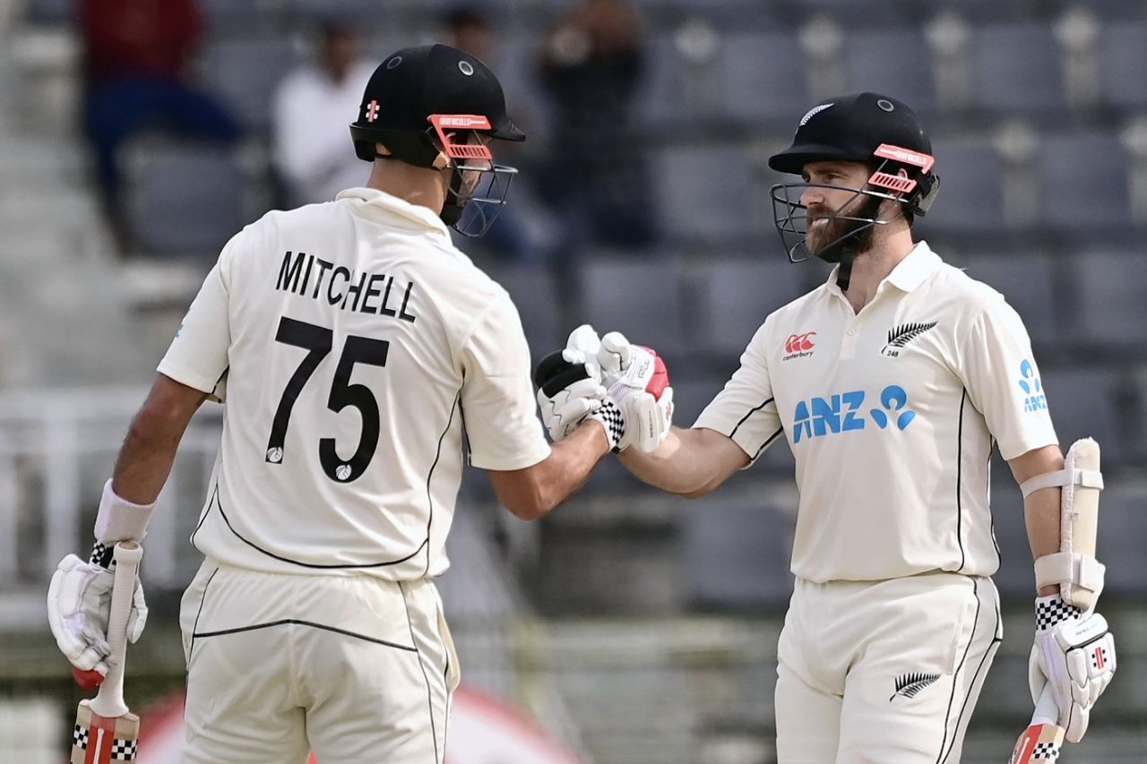 Daryl Mitchell and Kane Williamson played in contrasting manner, Bangladesh vs New Zealand, 1st Test, second day, Sylhet, November 29, 2023
