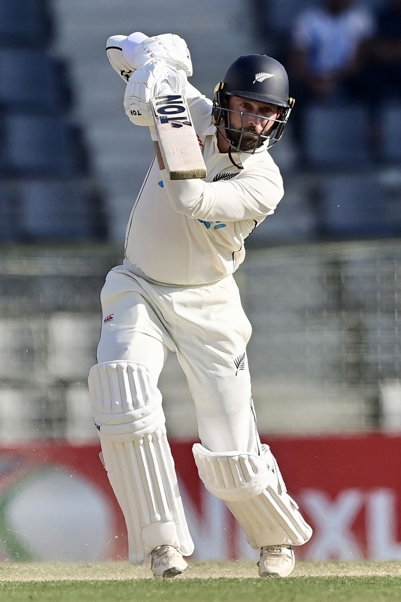 Devon Conway plays a picture perfect off drive, Bangladesh vs New Zealand, 1st Test, fourth day, Sylhet, December 1, 2023