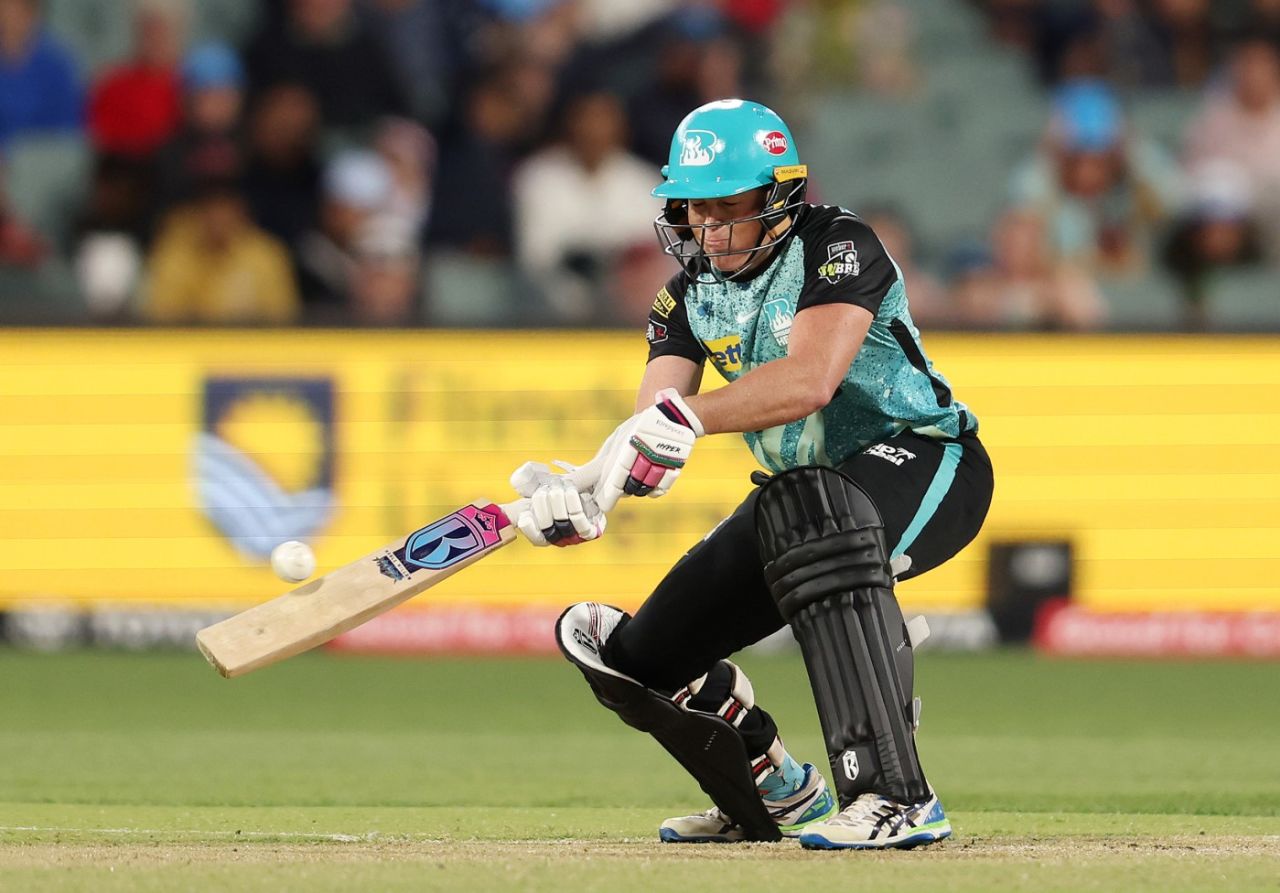 Grace Harris scoops over the keeper, Adelaide Strikers Women vs Brisbane Heat Women, WBBL 2023-24, Final, Adelaide, December 2, 2023