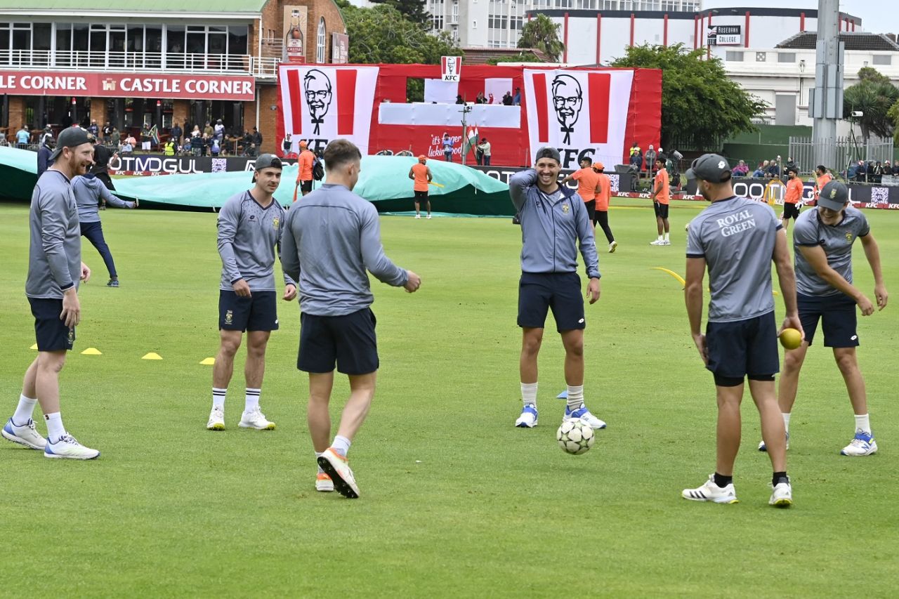 The South Africa players train ahead of the match, South Africa vs India, 2nd T20I, Gqeberha, December 12, 2023