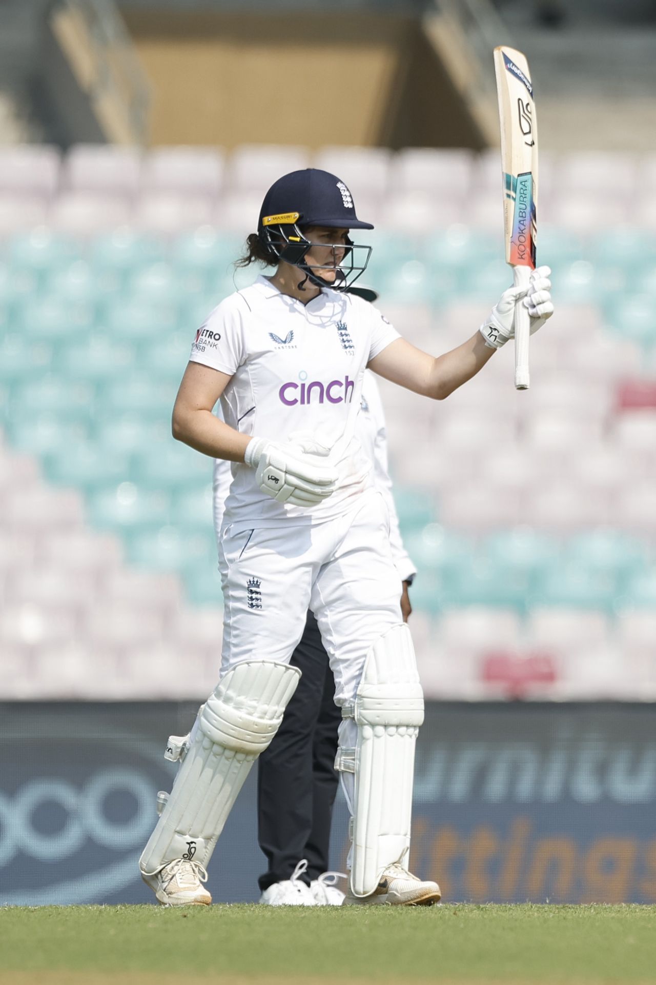 Nat Sciver-Brunt fought for England with a fifty, India Women vs England Women, Only Test, DY Patil Stadium, Mumbai, 2nd day, December 15, 2023