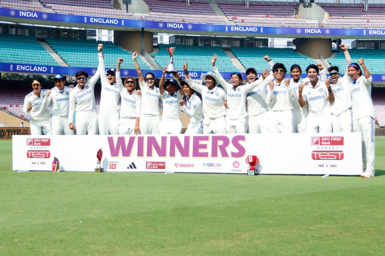 India clinched the one-off Test against England by a huge margin, India Women vs England Women, Only Test, DY Patil Stadium, Mumbai, 3rd day, December 16, 2023