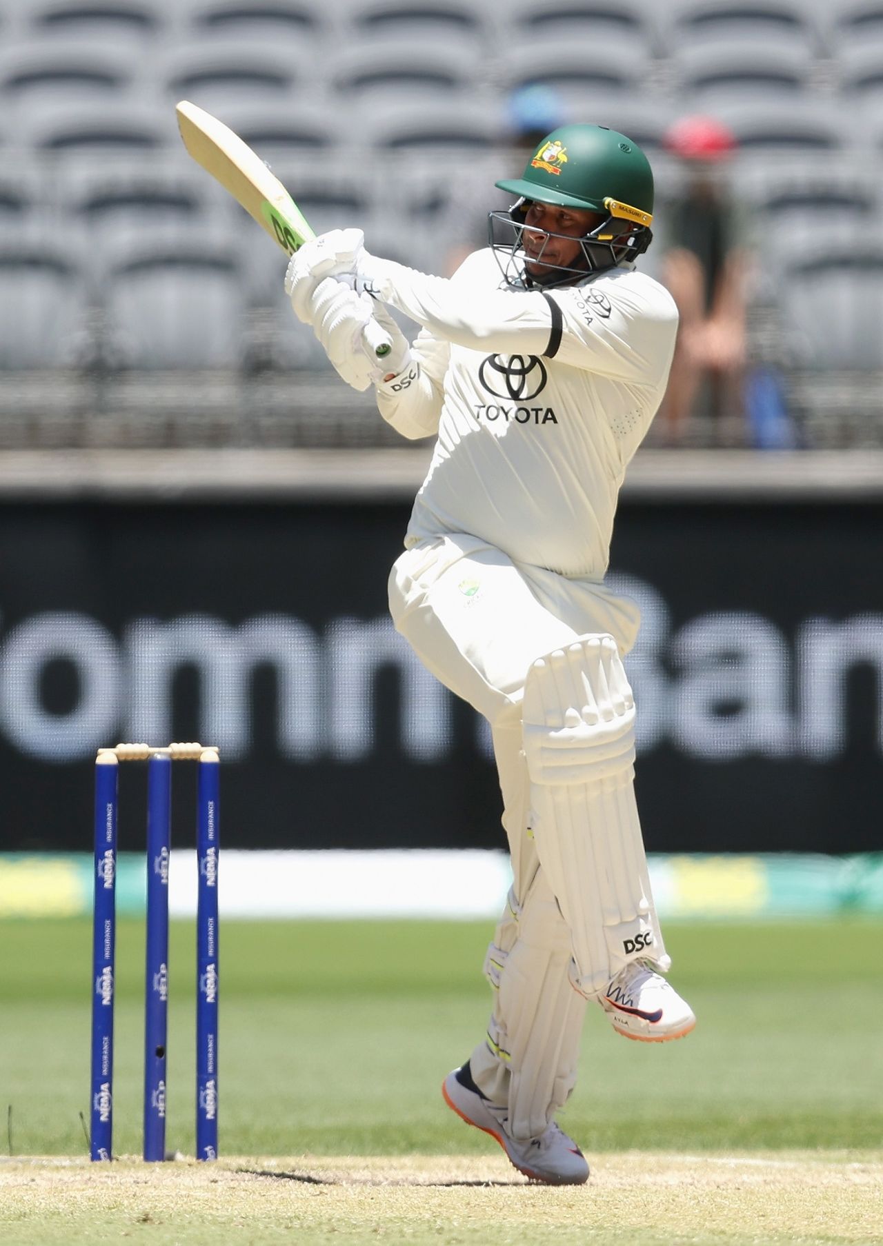 Usman Khawaja pulls fluently, Australia vs Pakistan, 1st Test, Optus Stadium, Perth, 4th day, December 17, 2023