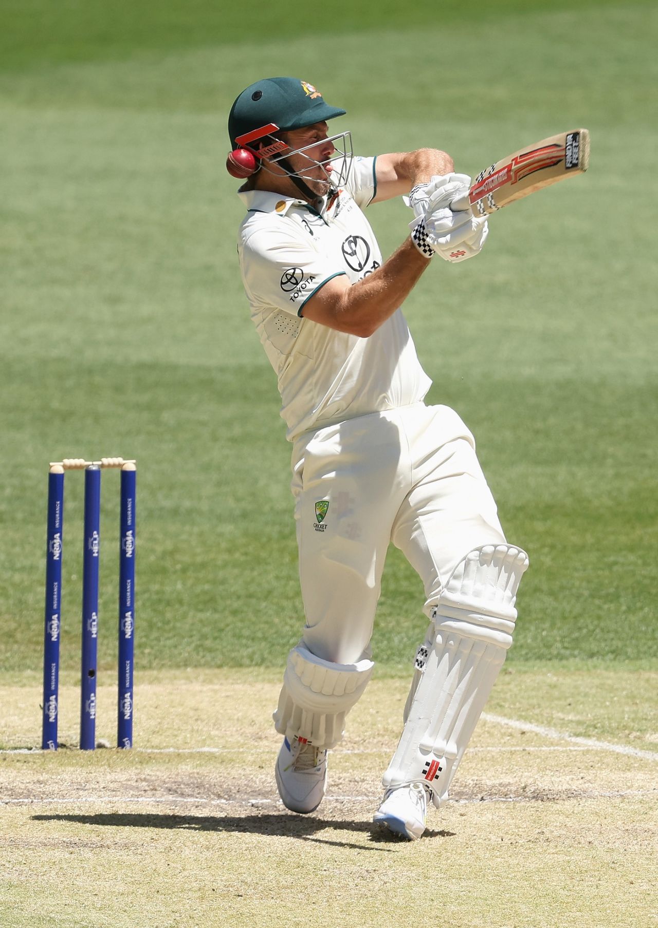It was a tricky pitch, and Mitchell Marsh was hit on side of his helmet, Australia vs Pakistan, 1st Test, Optus Stadium, Perth, 4th day, December 17, 2023