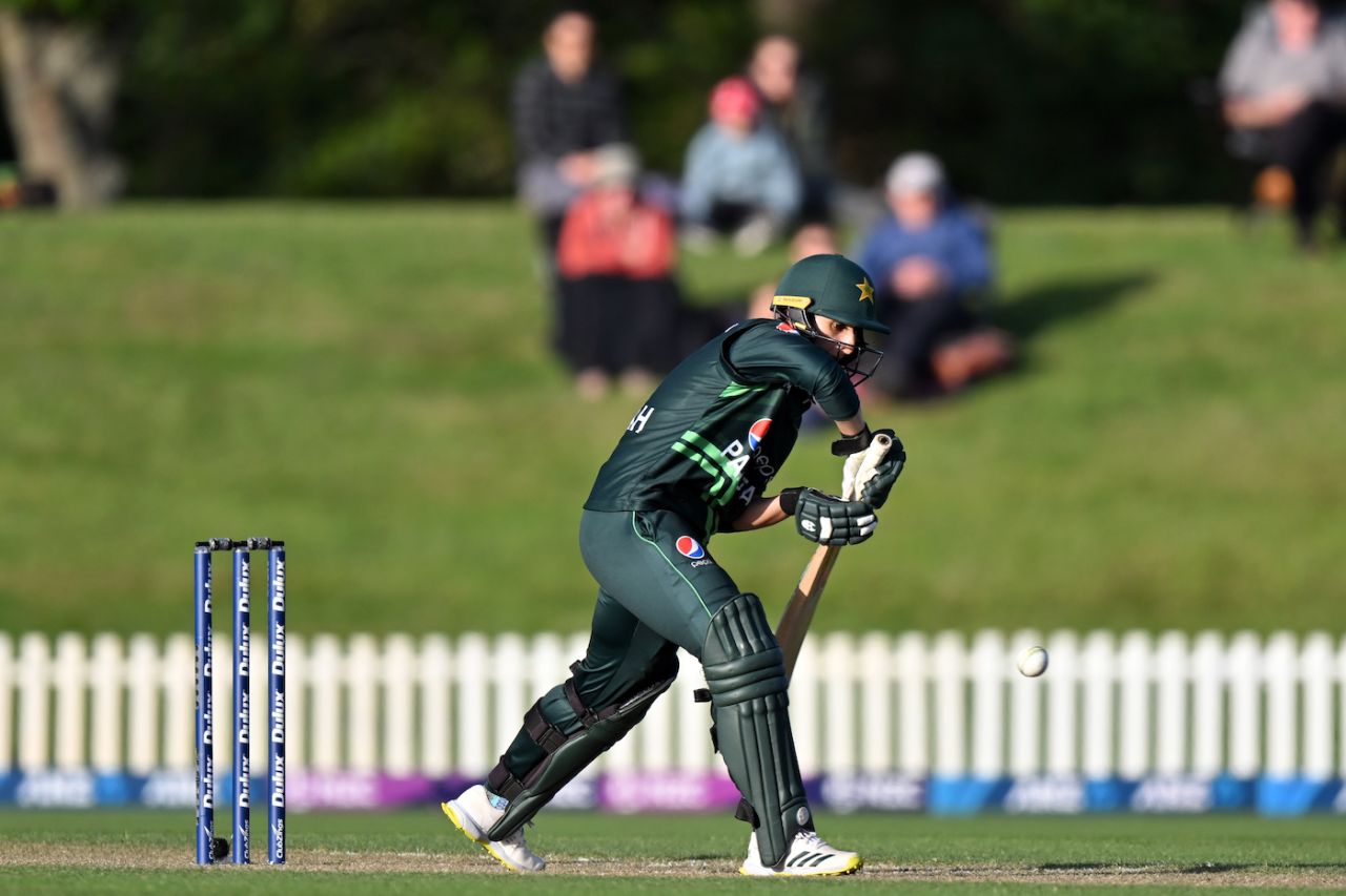 Bismah Maroof scored an 86-ball 68, New Zealand vs Pakistan, 3rd women's ODI, Christchurch, December 18, 2023