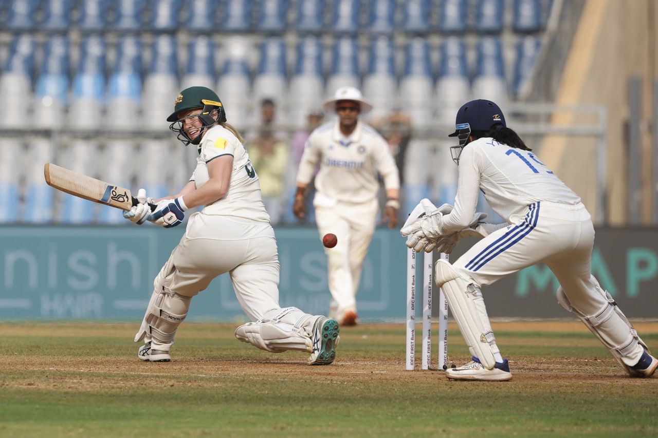 Kim Garth scored useful lower-order runs, India vs Australia, Only Test, Wankhede Stadium, Mumbai, 1st day, December 21, 2023