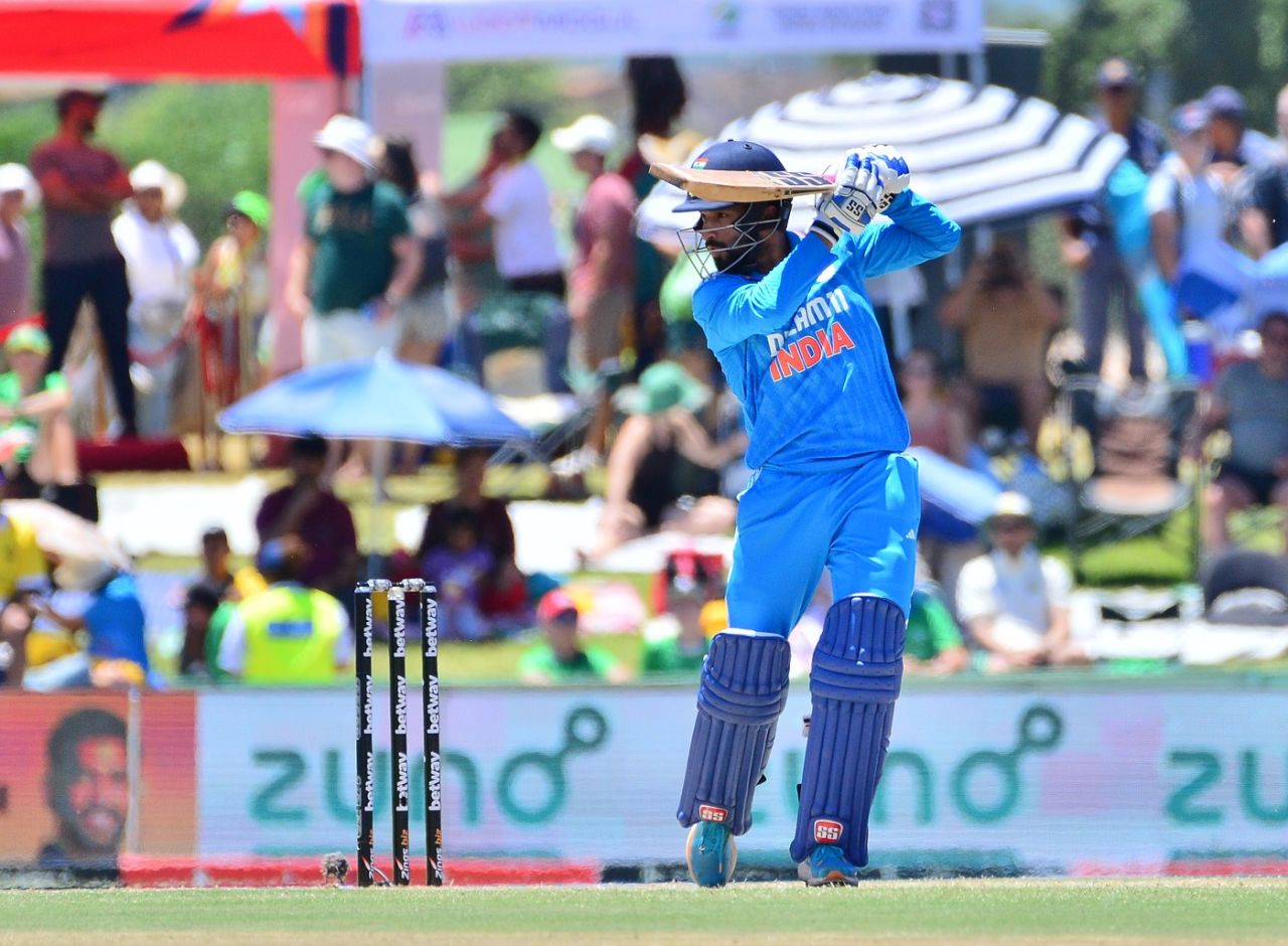 Rajat Patidar showed promise during his 16-ball 22 on debut, South Africa vs India, 3rd ODI, Paarl, December 21, 2023