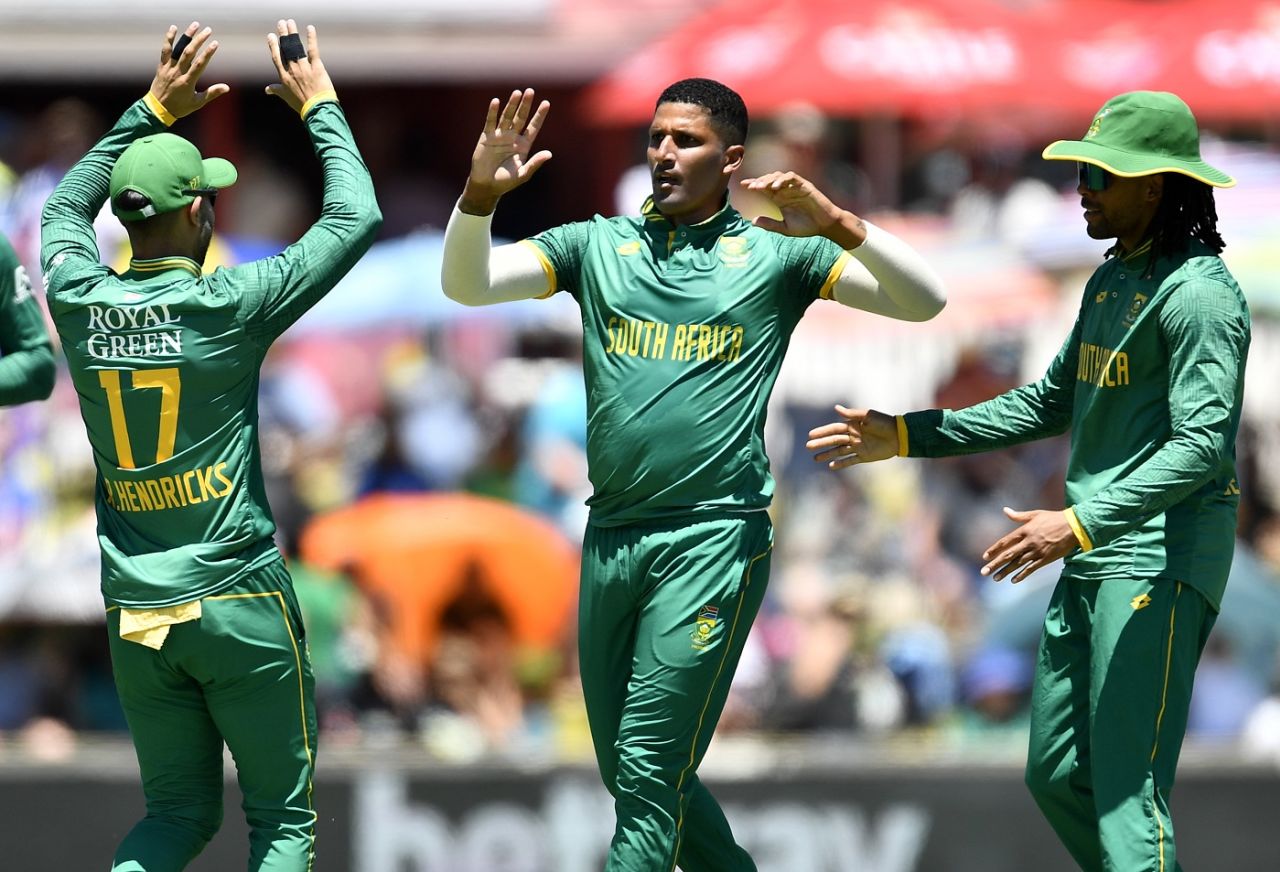 Beuran Hendricks trapped Sai Sudharsan lbw, South Africa vs India, 3rd ODI, Paarl, December 21, 2023