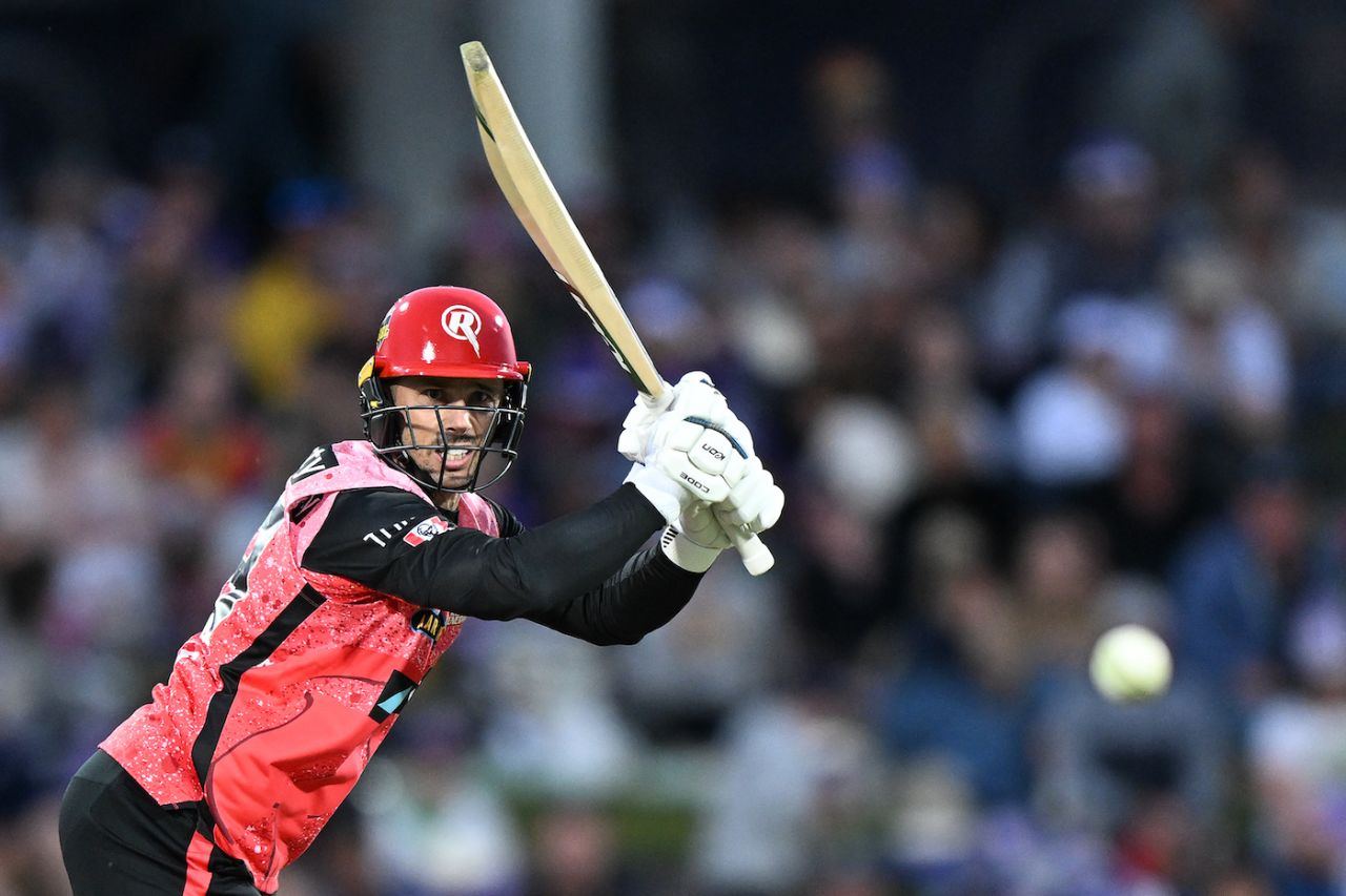 Jonathan Wells top-scored for Renegades, Hobart Hurricanes vs Melbourne Renegades, BBL, Hobart, December 23, 2023