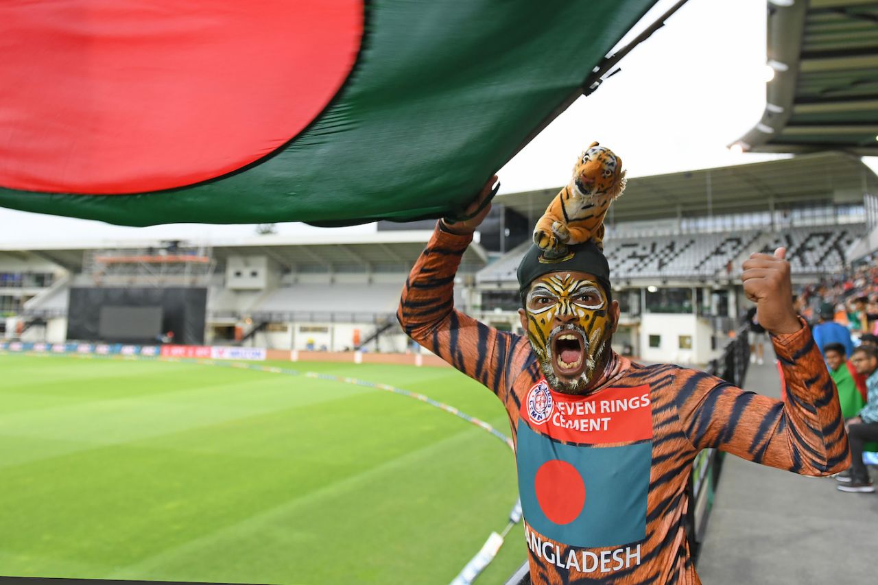 Bangladesh gave their fans plenty to cheer about early on in the game, New Zealand vs Bangladesh, 1st T20I, Napier, December 27, 2023
