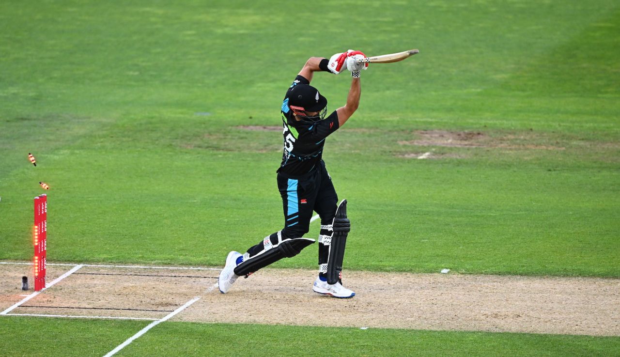 That's the end of Daryl Mitchell, New Zealand vs Bangladesh, 1st T20I, Napier, December 27, 2023