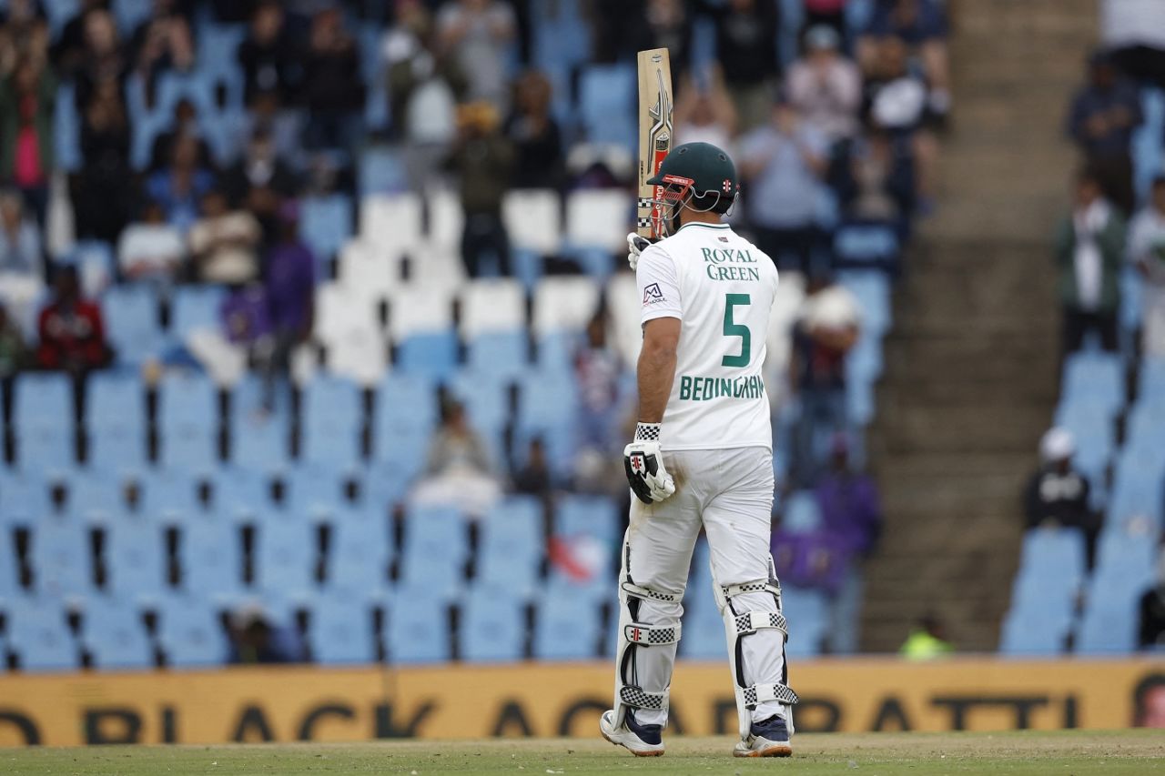 David Bedingham hit a fifty on debut, South Africa vs India, 1st Test, Centurion, 2nd day, December 27, 2023