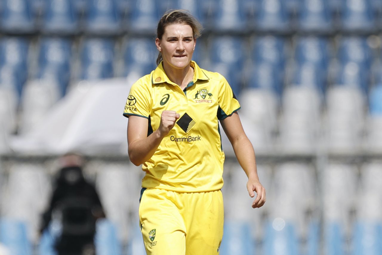 Annabel Sutherland ended Richa Ghosh's promising start, India vs Australia, 1st Women's ODI, Mumbai, December 28, 2023