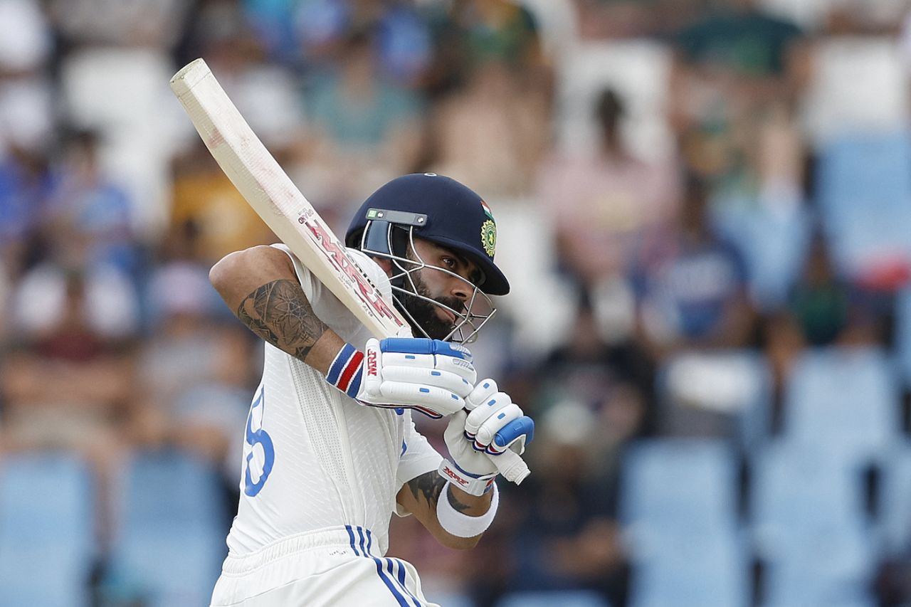 Virat Kohli was watchful at the start of his innings, South Africa vs India, 1st Test, Centurion, 3rd day, December 28, 2023