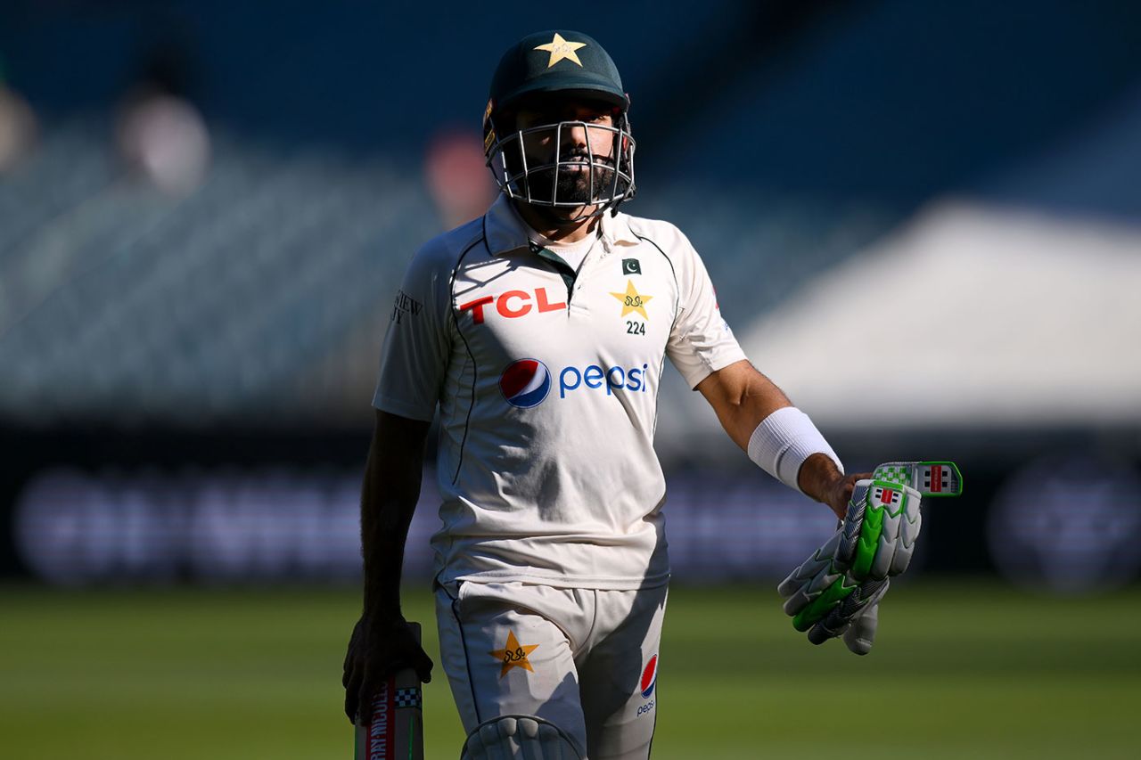 Mohammad Rizwan fell in dramatic circumstances late in the day, Australia vs Pakistan, 2nd Test, MCG, 4th day, December 29, 2023