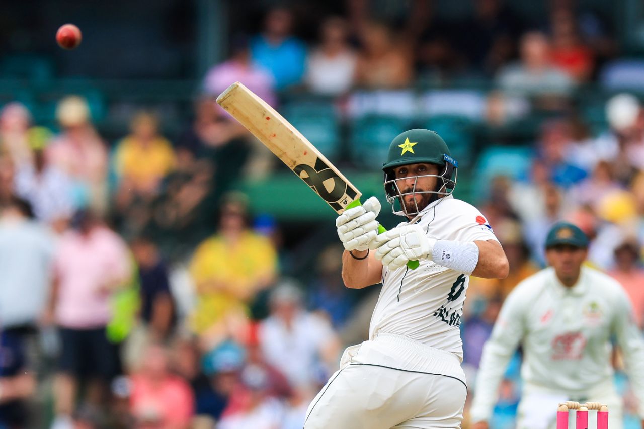 Agha Salman hit a vital fifty to take Pakistan to a respectable total, Australia vs Pakistan, 3rd Test, SCG, January 3, 2024