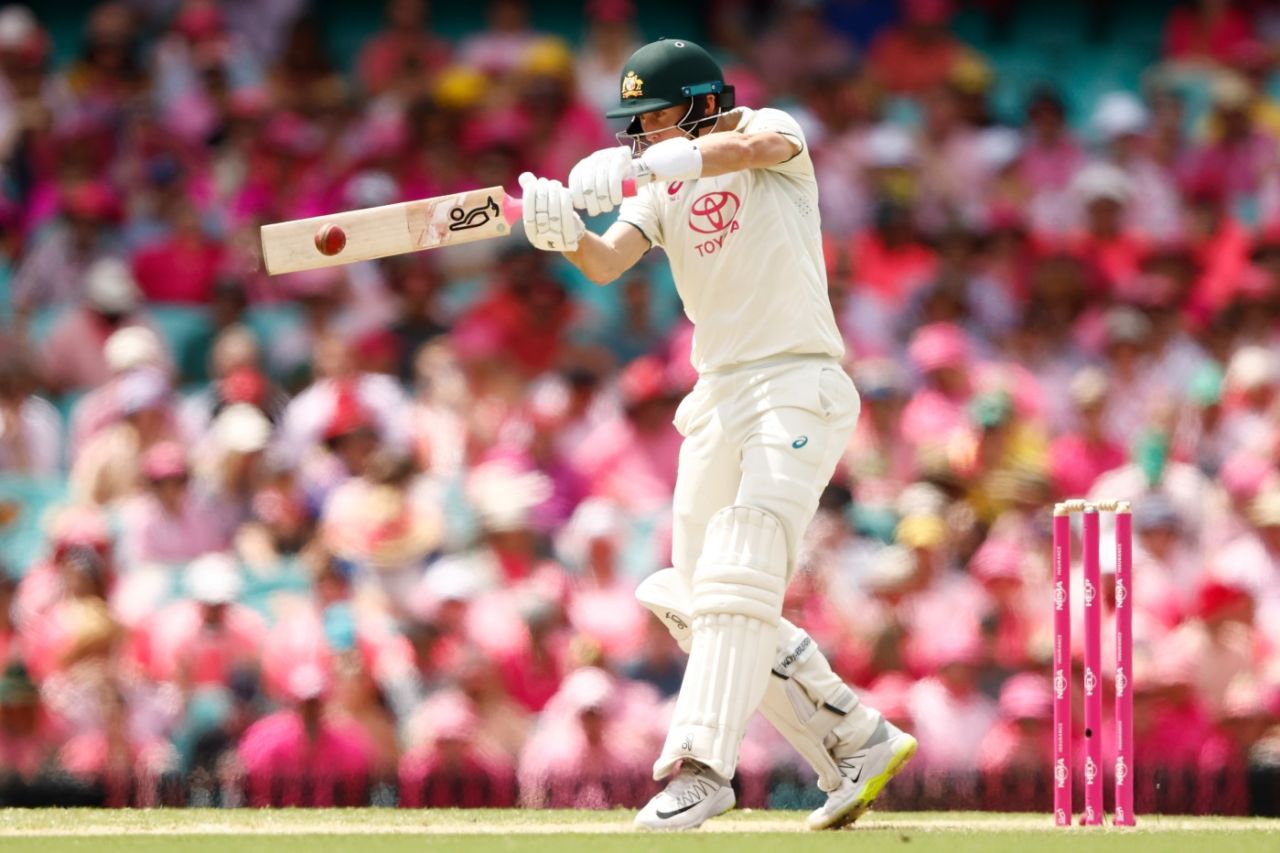 Marnus Labuschagne pulls through midwicket, Australia vs Pakistan, 3rd Test, SCG, January 5, 2024