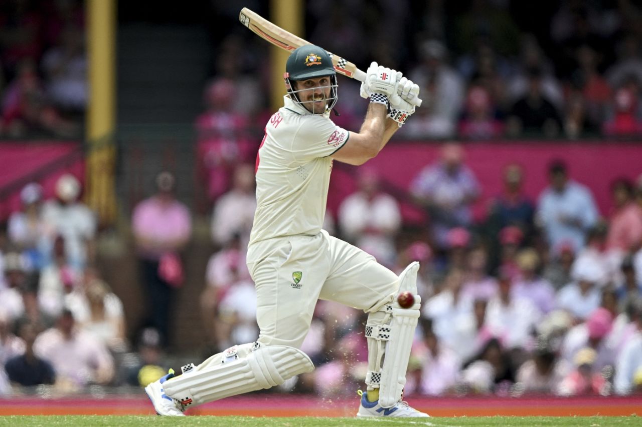 Mitchell Marsh struck another important half-century to keep Australia on top, Australia vs Pakistan, 3rd Test, Sydney, 3rd day, January 5, 2024