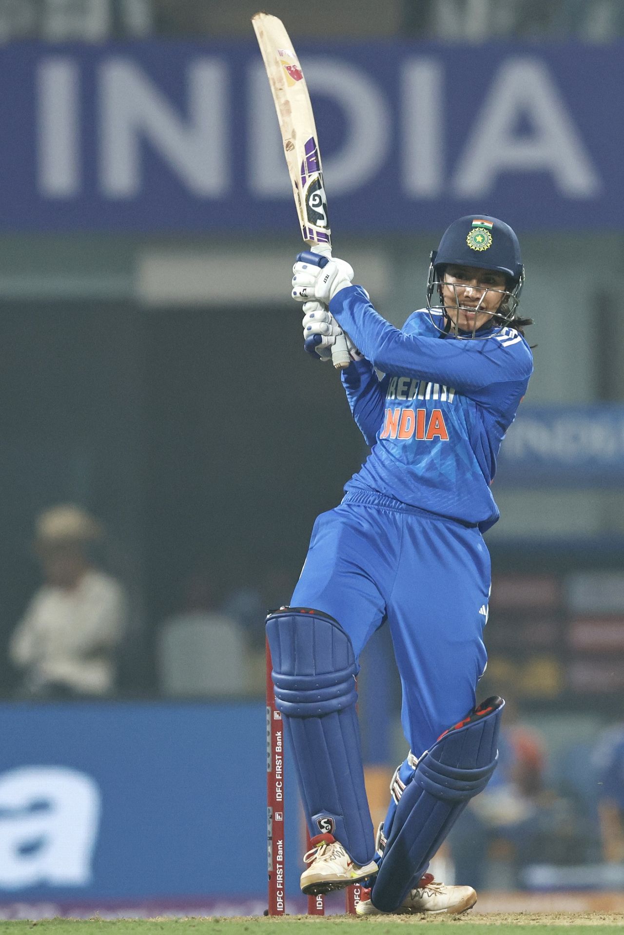 Smriti Mandhana reached her 23rd half-century on Friday, 1st women's T20I, Navi Mumbai, January 5, 2024