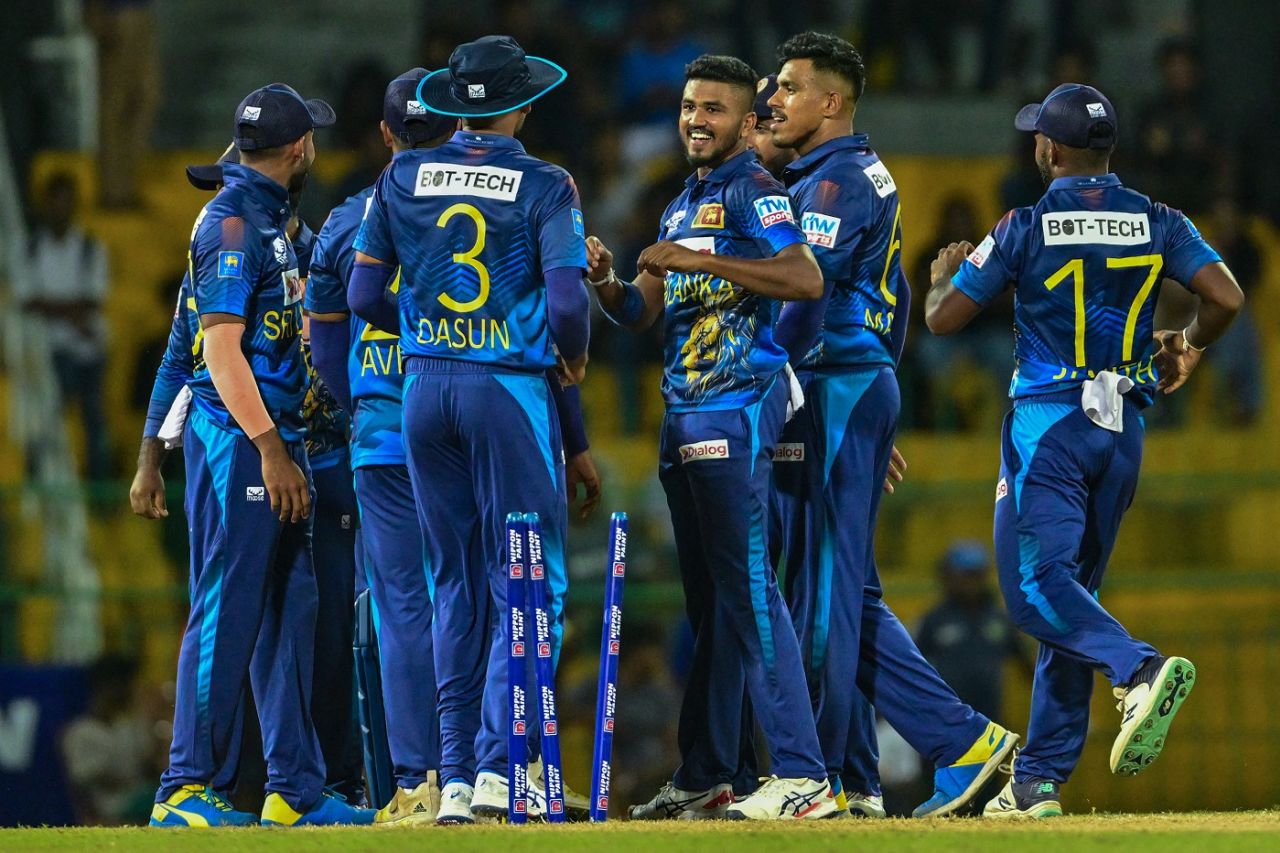 Dilshan Madushanka took two wickets and bowled two maidens in his first two overs,  Sri Lanka vs Zimbabwe, 1st ODI, Colombo, January 6, 2024