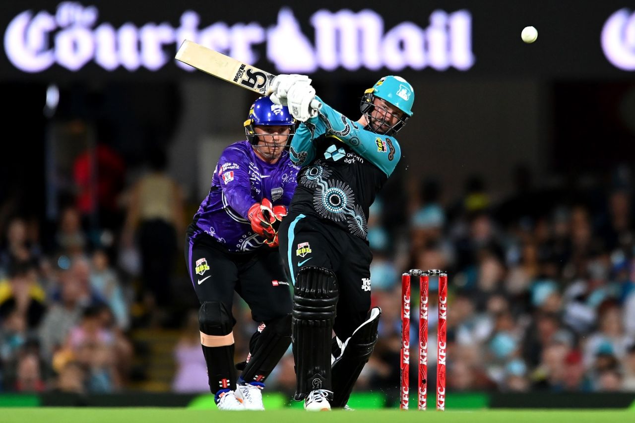 Colin Munro gave Brisbane Heat a strong start, Brisbane Heat vs Hobart Hurricanes, BBL 2023-24, Brisbane, January 7, 2024