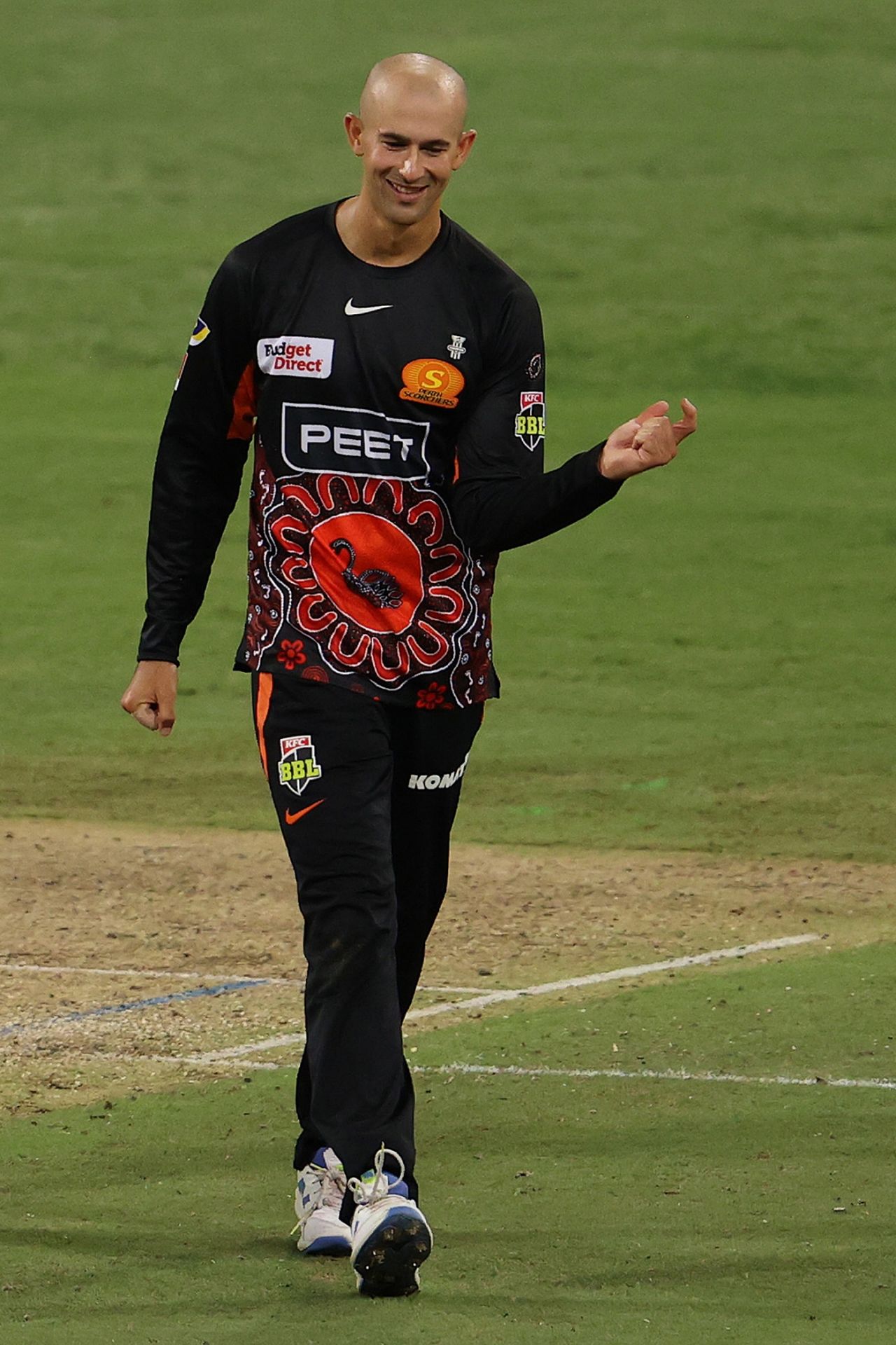 Ashton Agar picked up the second-most economical figures in the history of BBL, Sydney Thunder vs Perth Scorchers, BBL 2023-24, Sydney, January 9, 2024