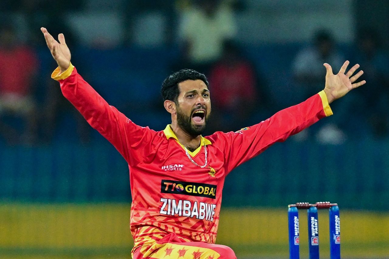 Sikandar Raza's two wickets turned the game around in a matter of overs,  Sri Lanka vs Zimbabwe, 2nd ODI, Colombo, January 8, 2024
