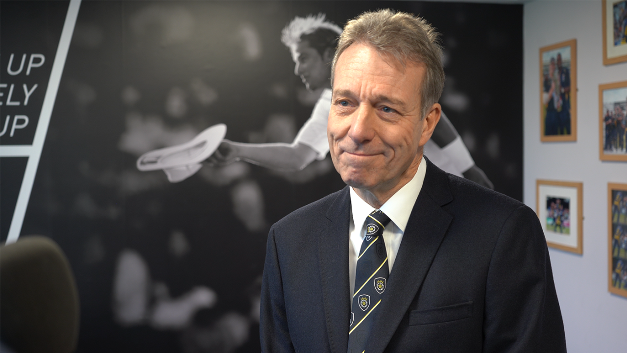 Nick Pike, Hampshire's new chairman, speaks to BBC Radio Solent, The Ageas Bowl, January 9, 2024