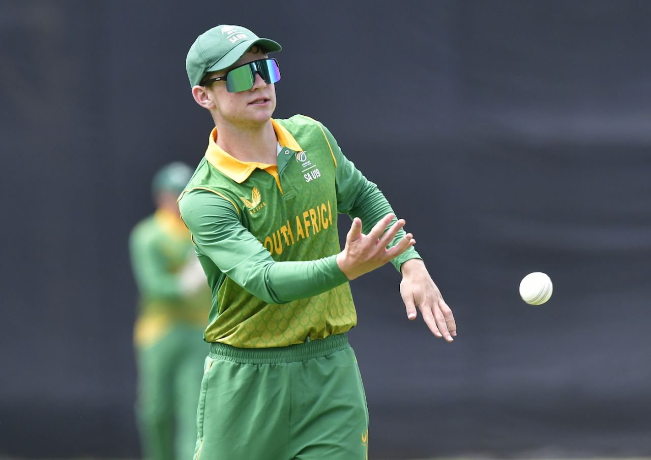 David Teeger at the Old Edwardians Cricket Club in Johannesburg, January 8, 2023