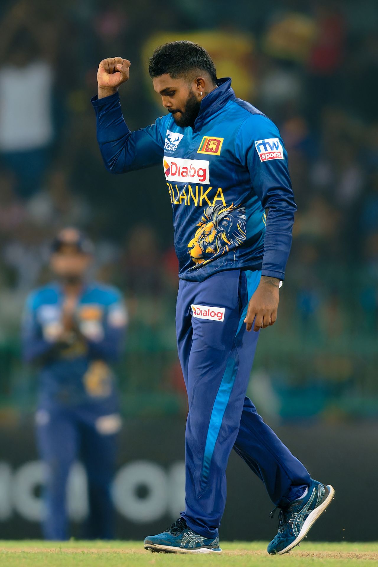 Wanindu Hasaranga finished with 2 for 19, Sri Lanka vs Zimbabwe, 1st T20I, Colombo, January 14, 2024