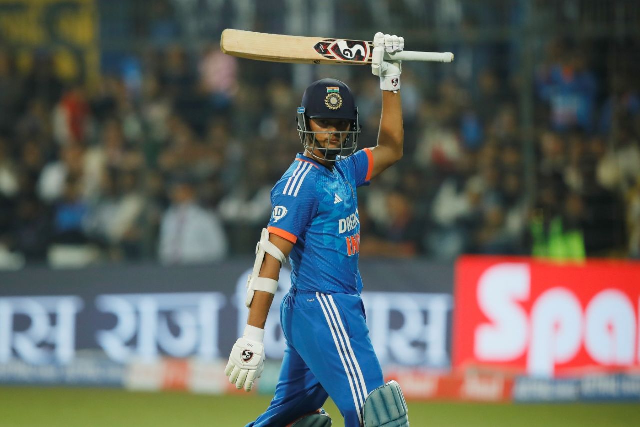 Yashasvi Jaiswal made a fluent 68 off 34 balls, India vs Afghanistan, 2nd T20I, Indore, January 14, 2024