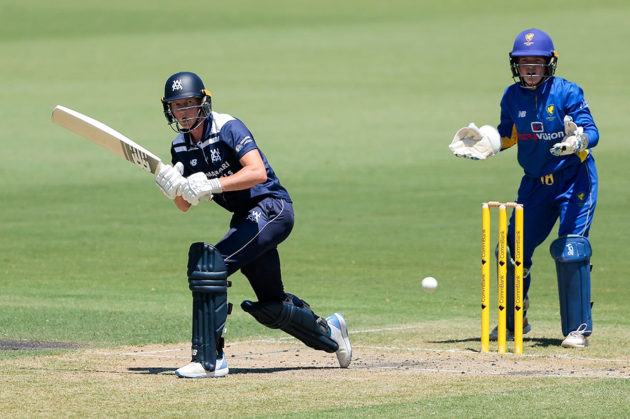 Meg Lanning returned to action with an unbeaten 80, Victoria vs ACT, WNCL 2023-24, Melbourne, January 16, 2024