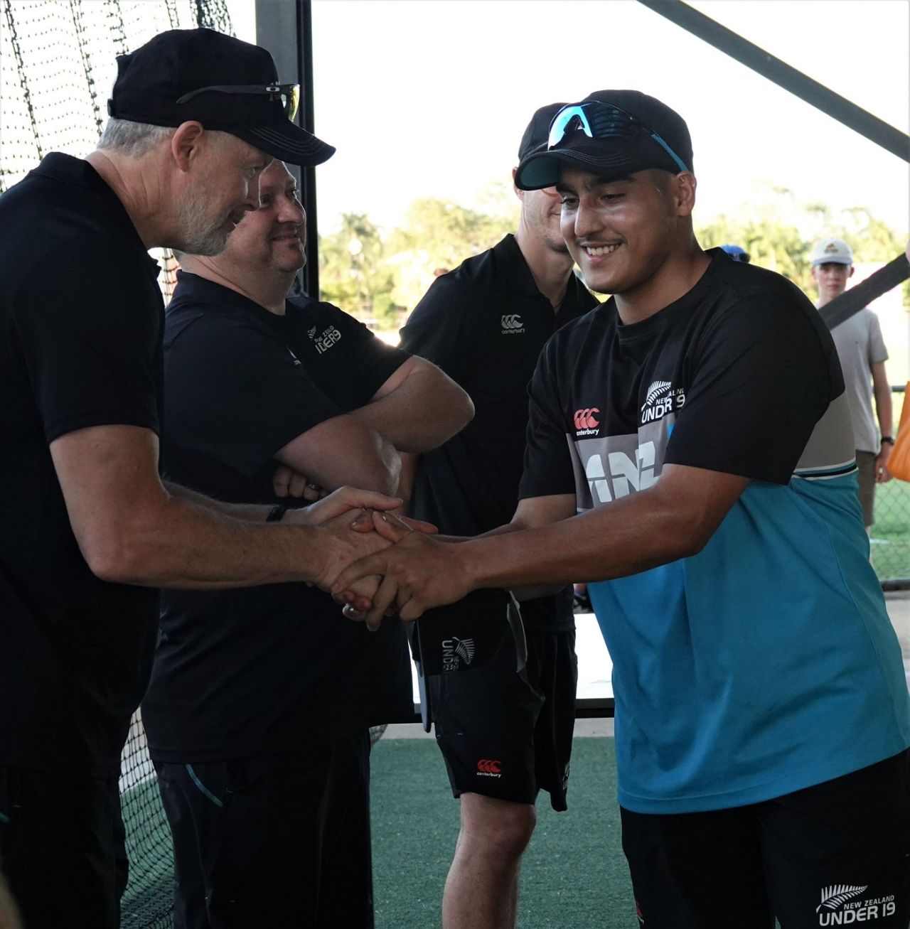 Rahman Hekmat is welcomed into the New Zealand Under-19 side