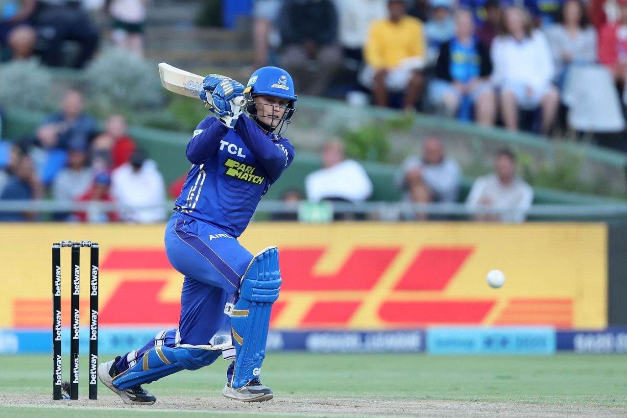 Ryan Rickelton continued his good run of form, MI Cape Town vs Sunrisers Eastern Cape, SA20, Cape Town, January 16, 2024