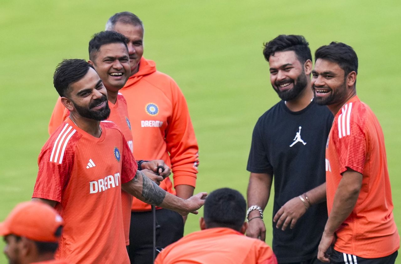 Look who's here: Rishabh Pant joins the Indian team in a nets session, Bengaluru, January 16, 2024