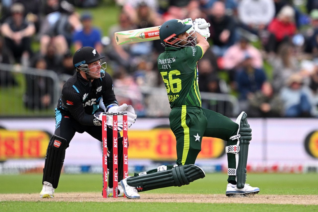 Babar Azam attacks during a huge chase, New Zealand vs Pakistan, 3rd T20I, Dunedin, January 17, 2024