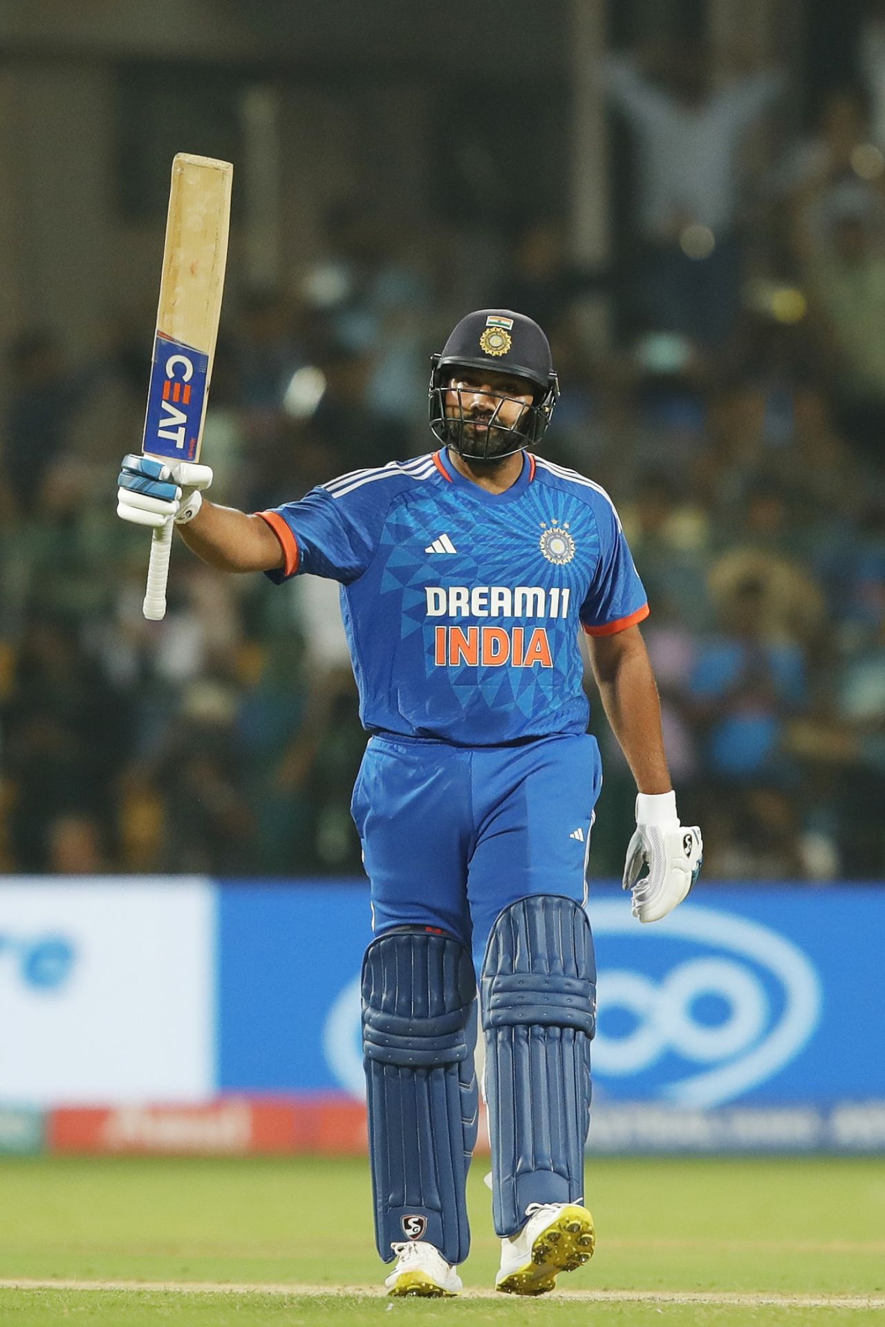 Rohit Sharma notched up his fifth T20I hundred in Bengaluru, India vs Afghanistan, 3rd T20I, Bengaluru, January 17, 2024