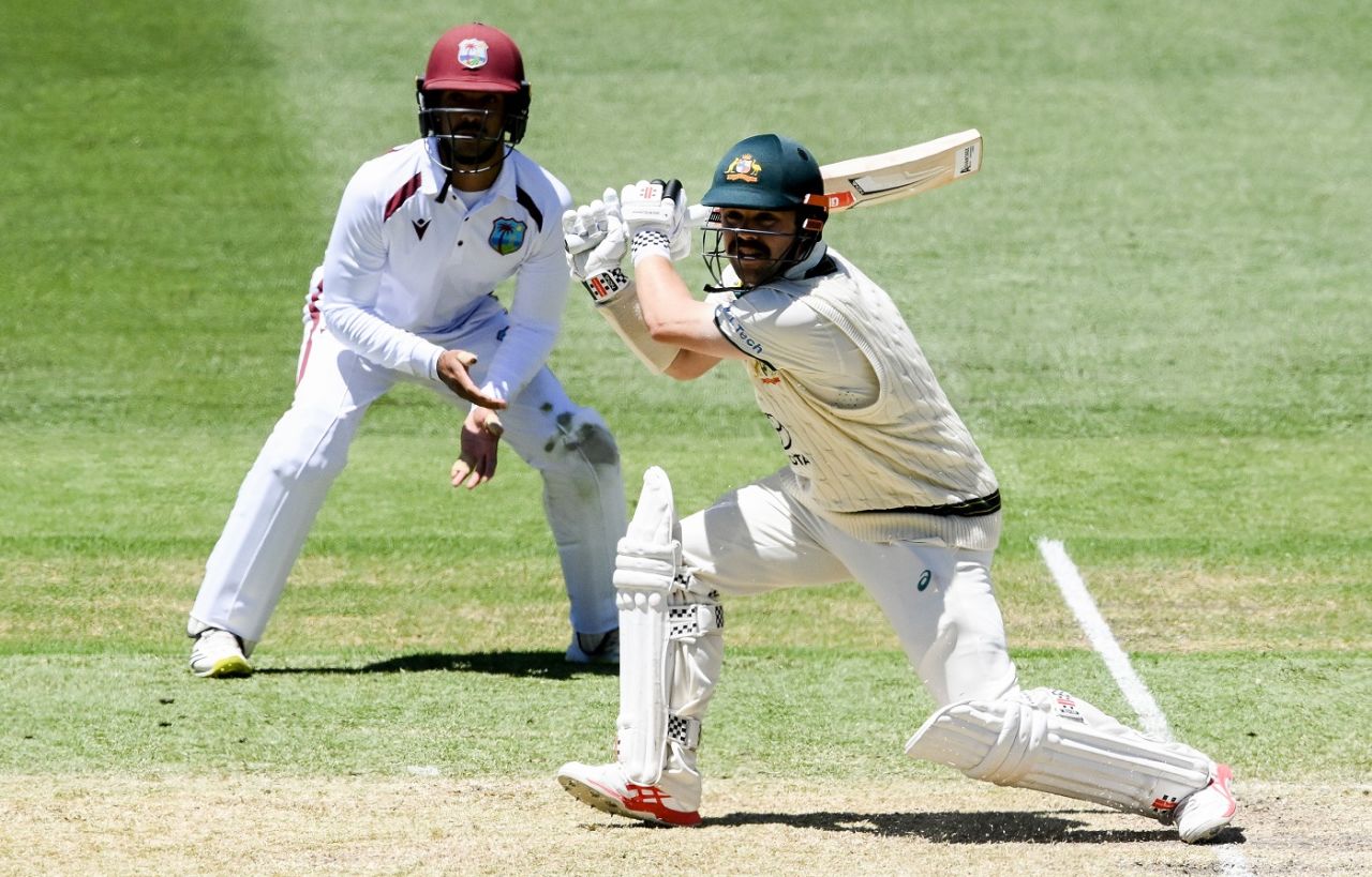 Travis Head hit 119 off just 134 balls, Australia vs West Indies, 1st Test, Adelaide, 2nd day, January 18, 2024