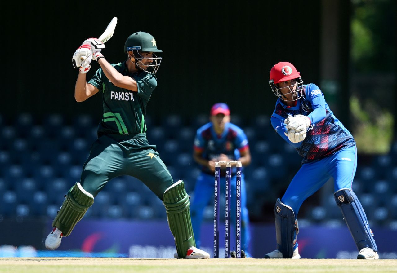 Shamyl Hussain got off to a good start, Afghanistan vs Pakistan, Under-19 World Cup, East London, January 20, 2024