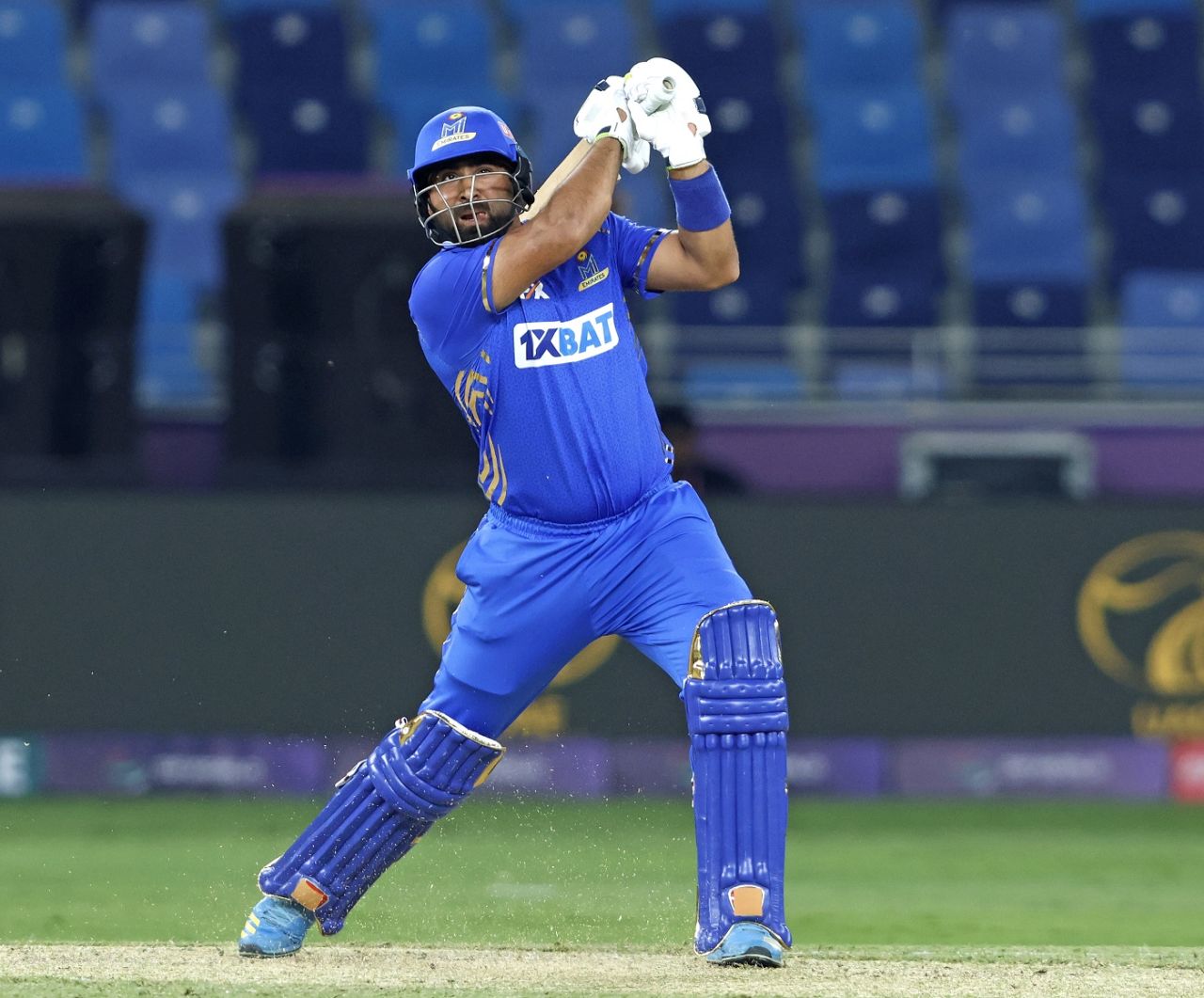 Muhammad Waseem smashed four sixes and two fours , MI Emirates vs Dubai Capitals, ILT20, Dubai, January 20, 2024