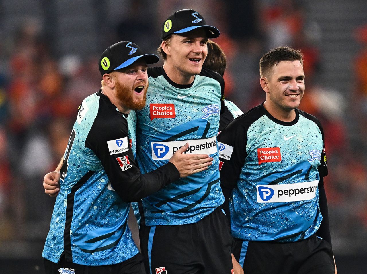 Lloyd Pope (left) and Cameron Boyce (right) have helped inspire a change of fortunes for Adelaide Strikers, Perth Scorchers vs Adelaide Strikers, BBL 2024, Perth, January 20, 2024