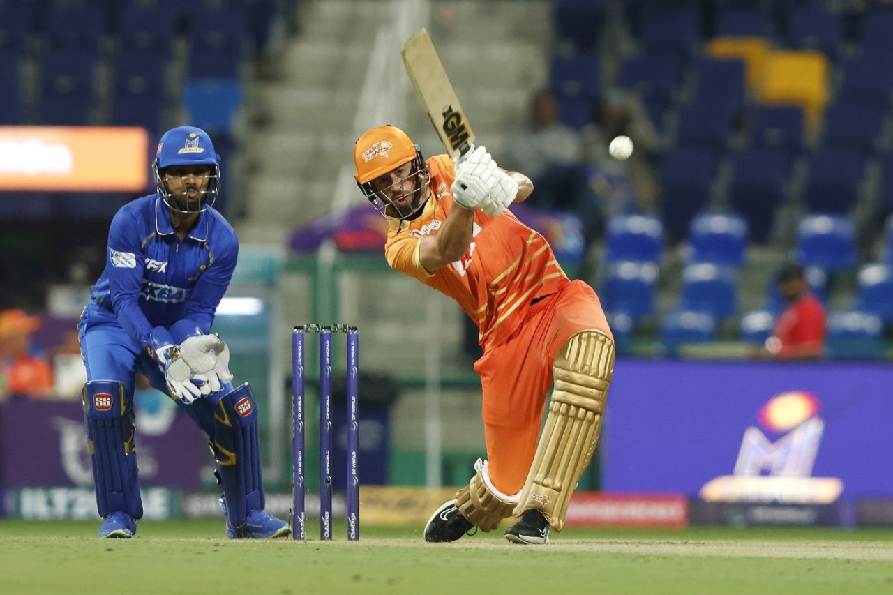 James Vince showed plenty of intent in the powerplay for Gulf Giants, MI Emirates vs Gulf Giants, ILT20, Abu Dhabi, January 21, 2024