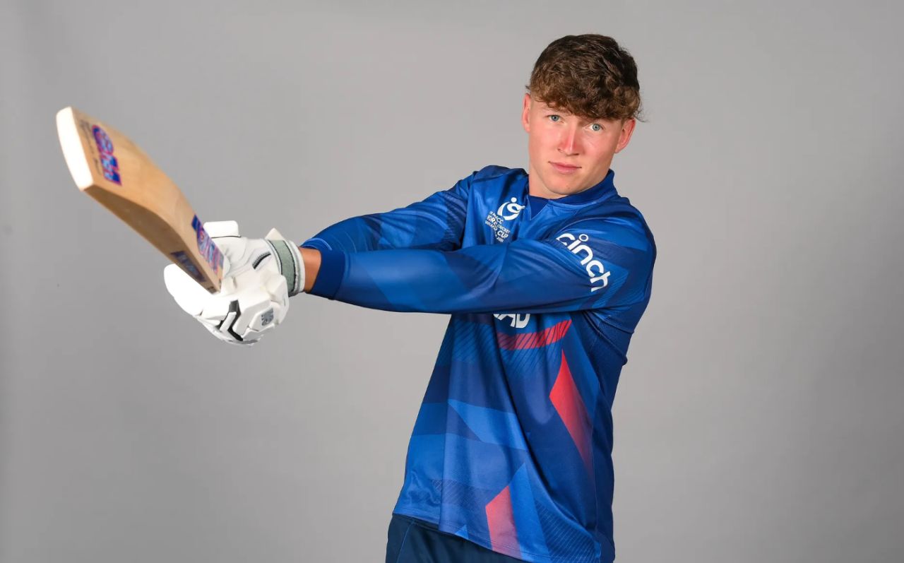 Portrait of Ben McKinney, England Under-19 captain