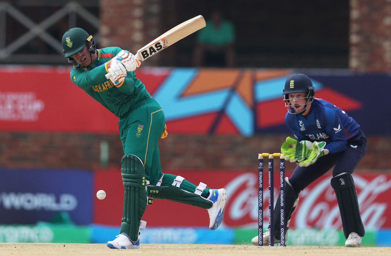 Steve Stolk gave South Africa a brisk start, South Africa vs England, Under-19 World Cup 2024, Potchefstroom, January 23, 2024