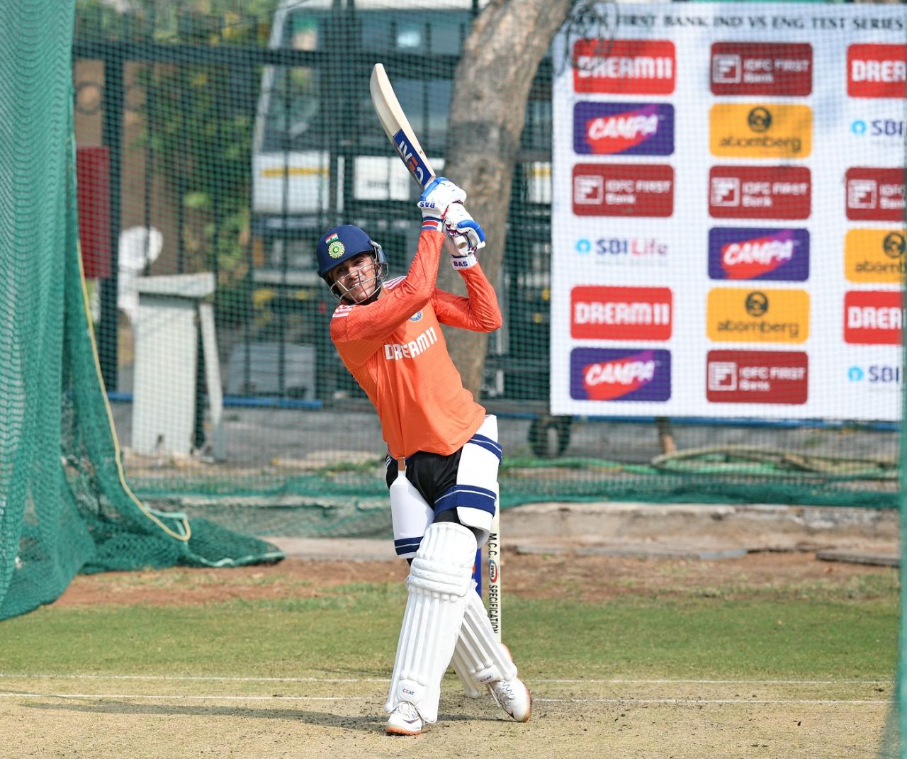 Shubman Gill takes the aerial route in training, India vs England, Hyderabad, January 24, 2024
