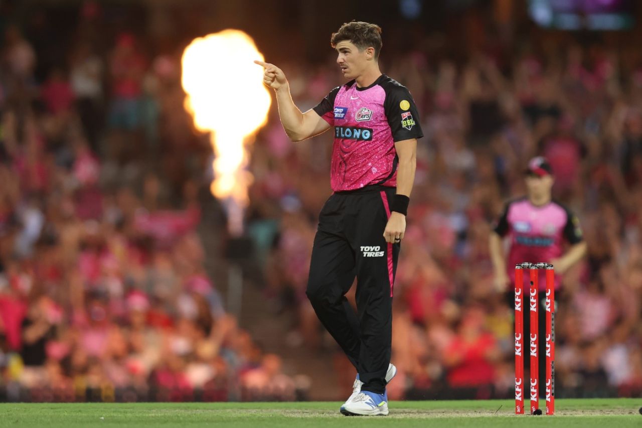 Sean Abbott picked up 4 for 32, Sydney Sixers vs Brisbane Heat, BBL Final, Sydney Cricket Ground, January 24, 2024