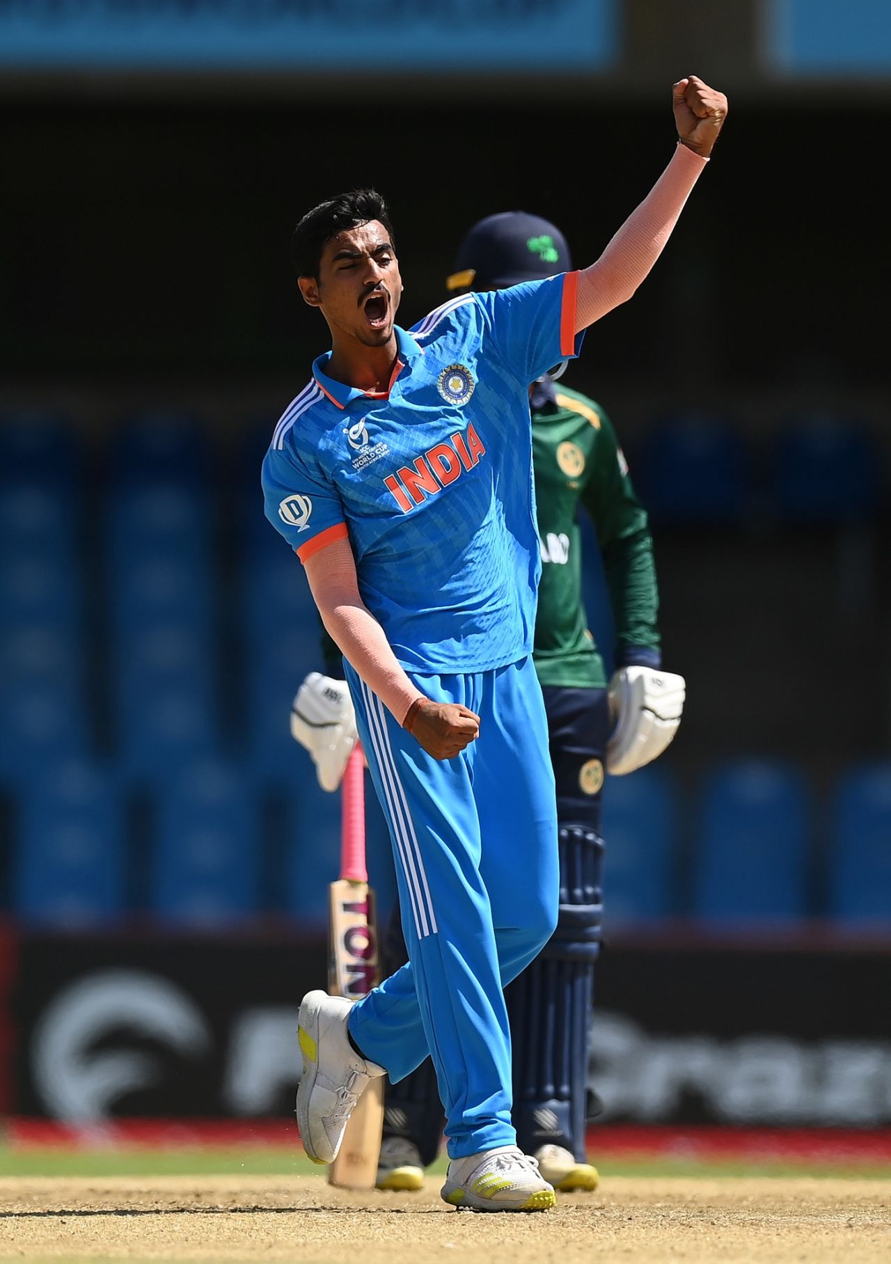 Naman Tiwari jolted Ireland with four wickets, India vs Ireland, Under-19 Men's World Cup, Bloemfontein, January 25, 2024