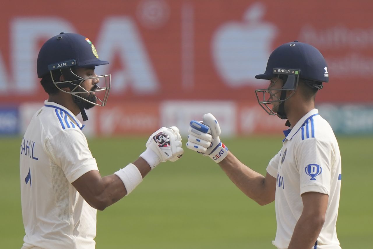 KL Rahul and Shubman Gill stitched a 36-run stand for the third wicket, India vs England, 1st Test, Hyderabad, 2nd day, January 26, 2024